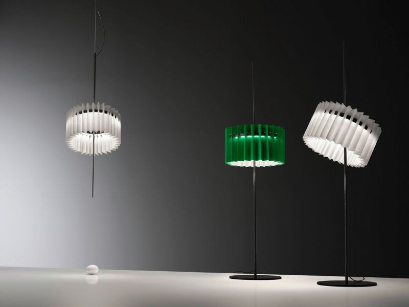 Ringelpiez Frivoloso paper shade green Ingo Maurer SINGLE PIECES